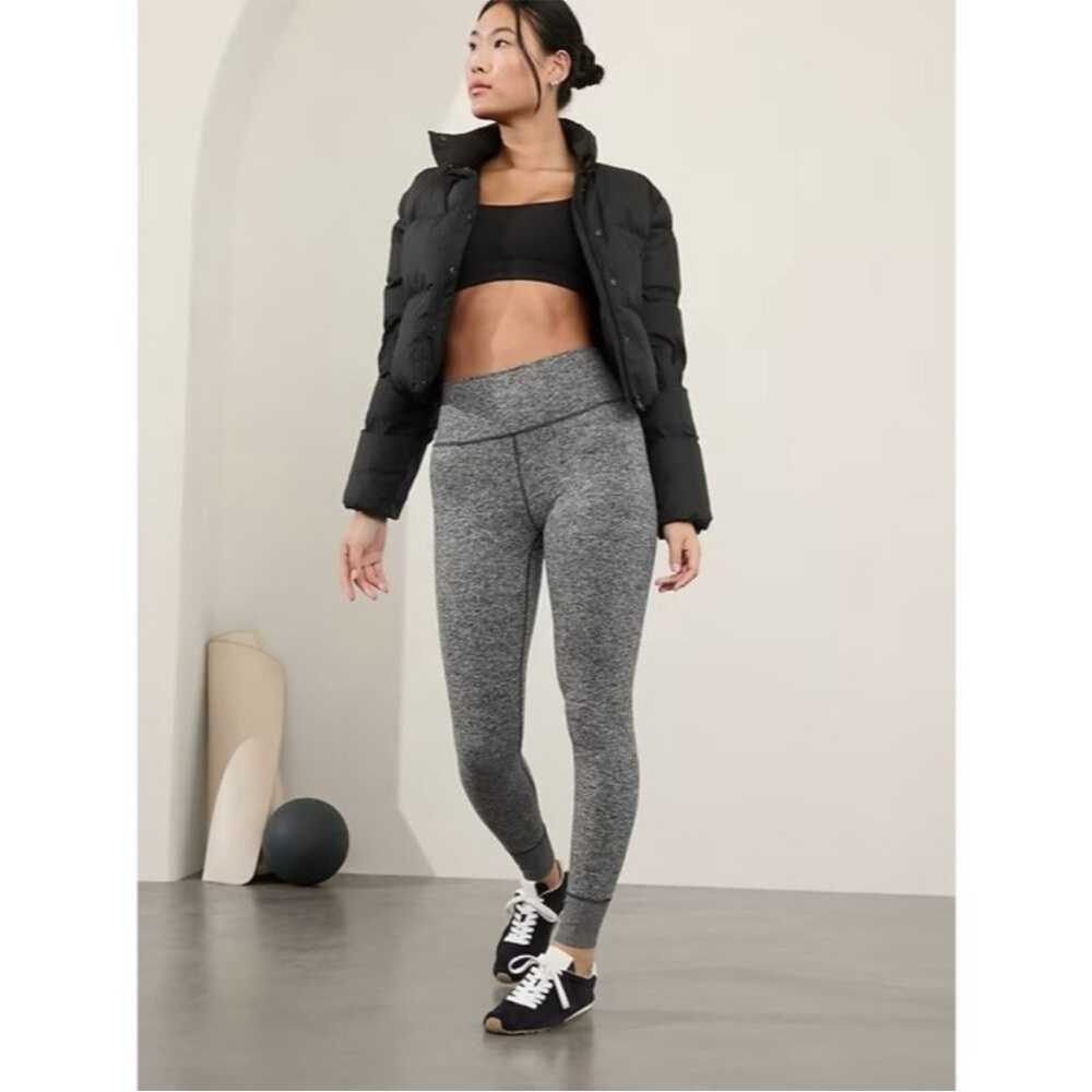 NWT Athleta Heather Gray Women's Softluxe Tight Size Small
